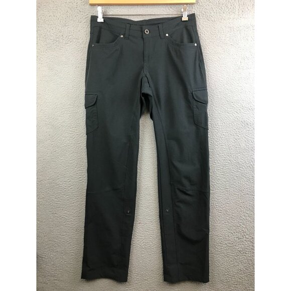 Kuhl Men's Gray Regular Fit Hiking & Climbing Cargo Pants Size 8 - Picture 1 of 14